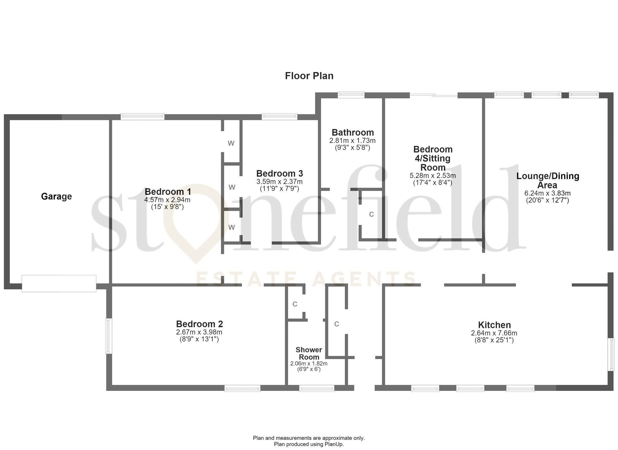32 Parkview, Ayr floorplan