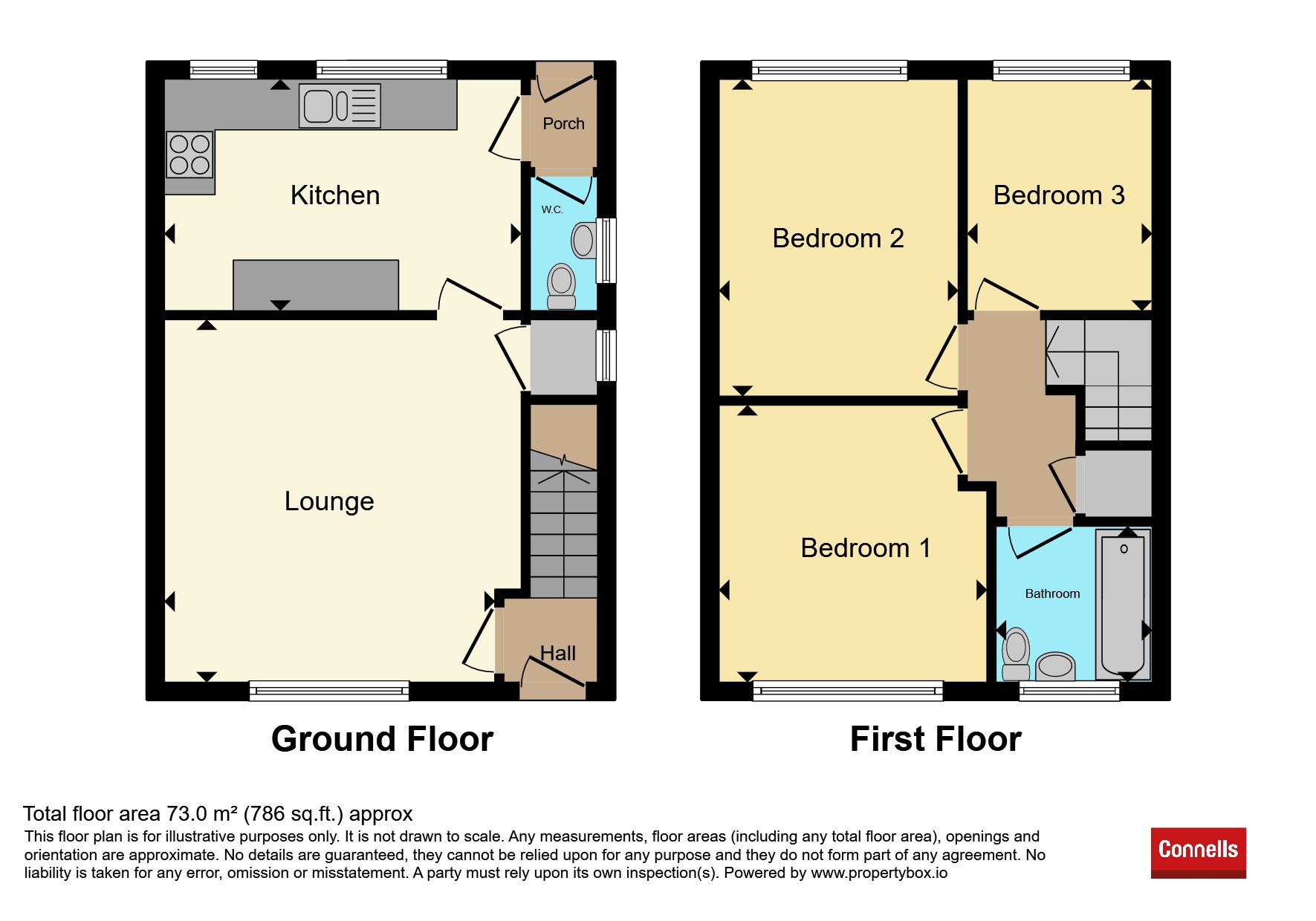 73, Park Lane, Wolverhampton floorplan