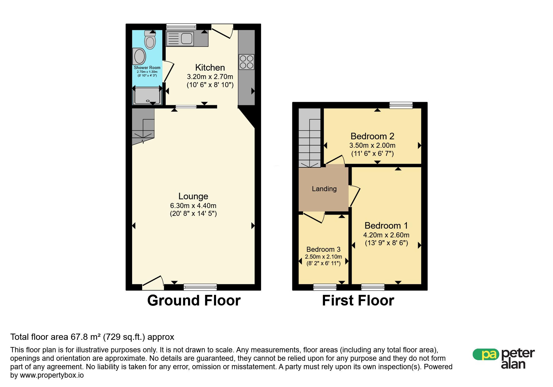 166, Marine Street, Ebbw Vale floorplan