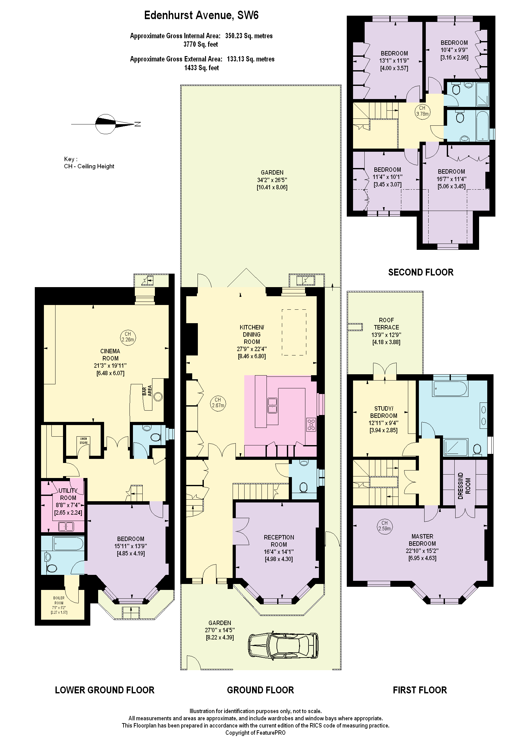 7 Bedrooms Terraced house to rent in Edenhurst Avenue, London SW6