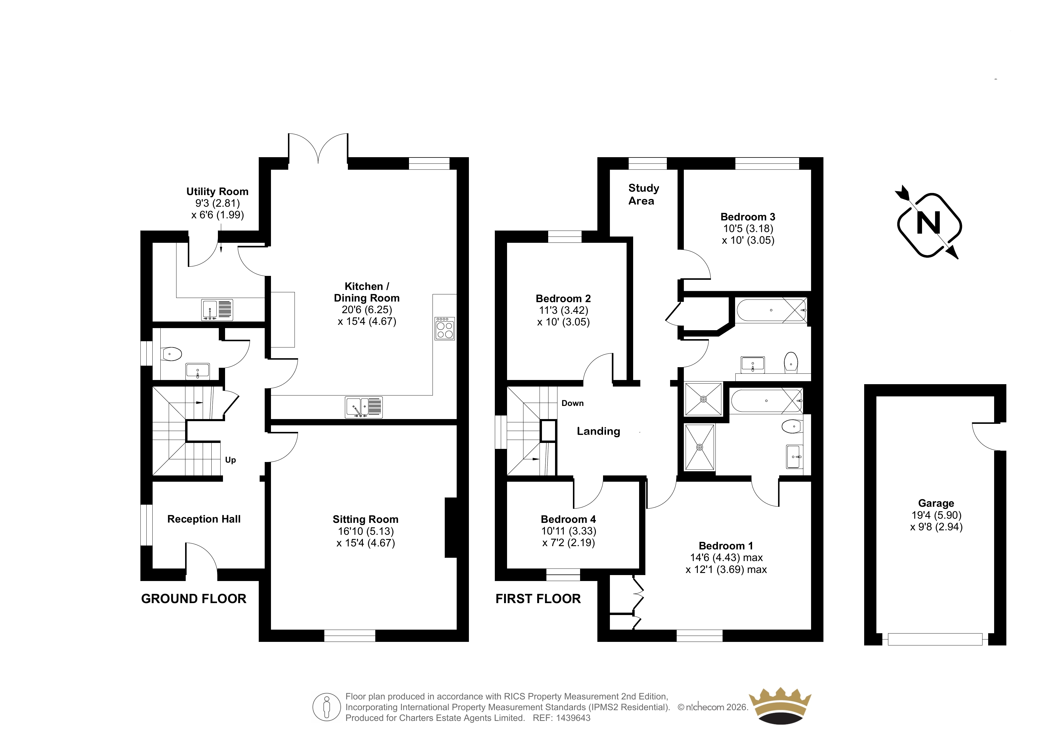 36, Gold Lane, North Baddesley floorplan