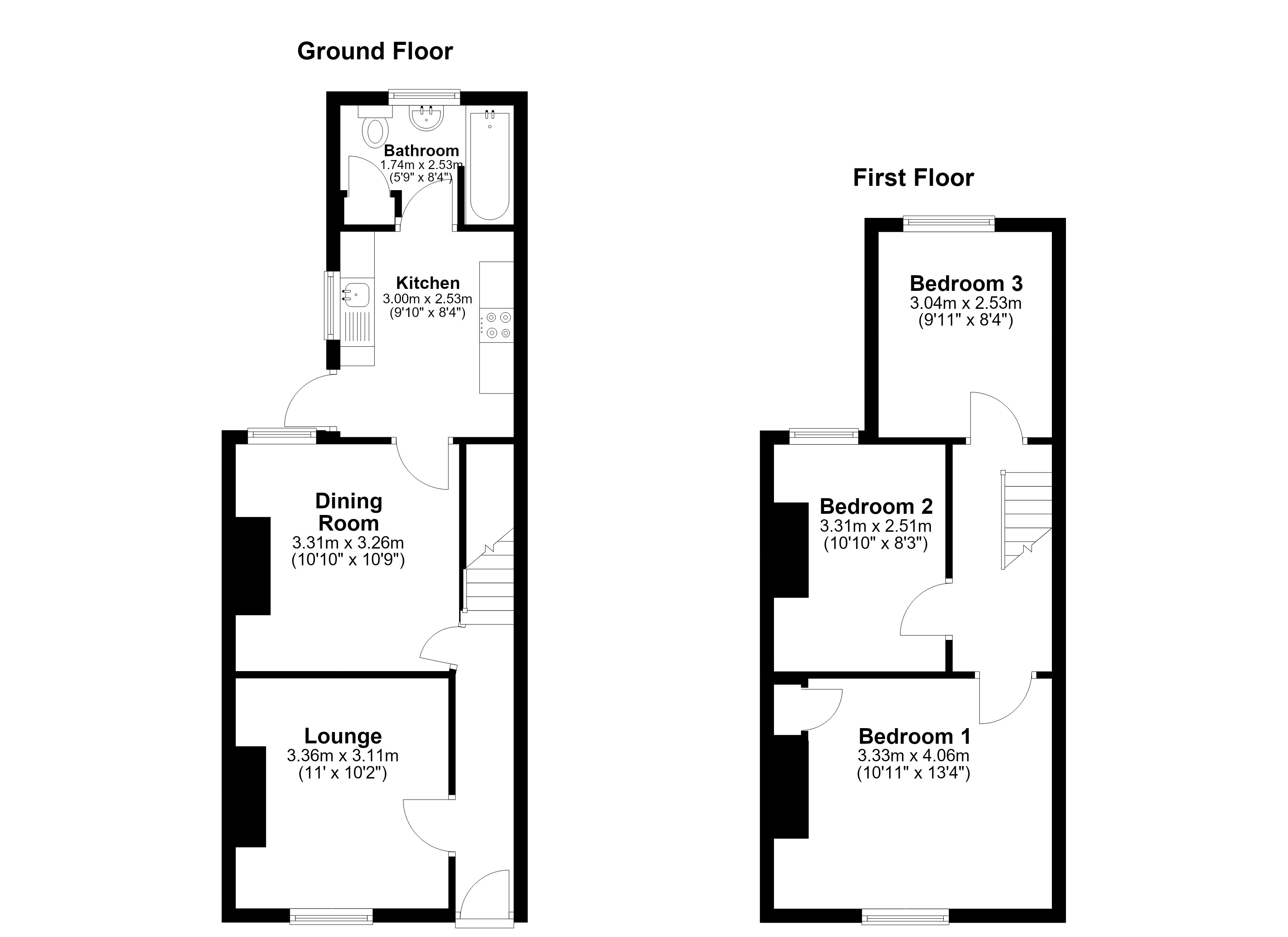 45, Pound Lane floorplan