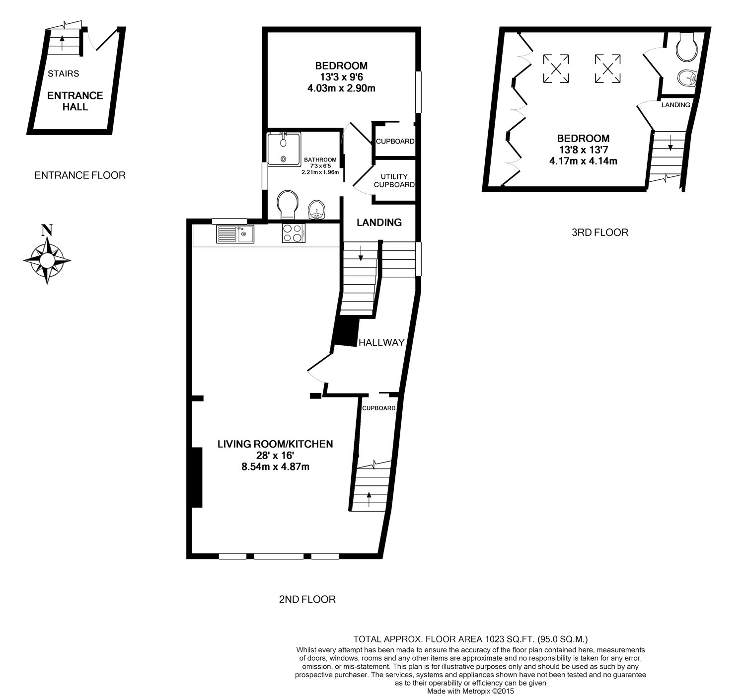 2 Bedrooms Flat to rent in Okehampton Road, Kensal Rise NW10