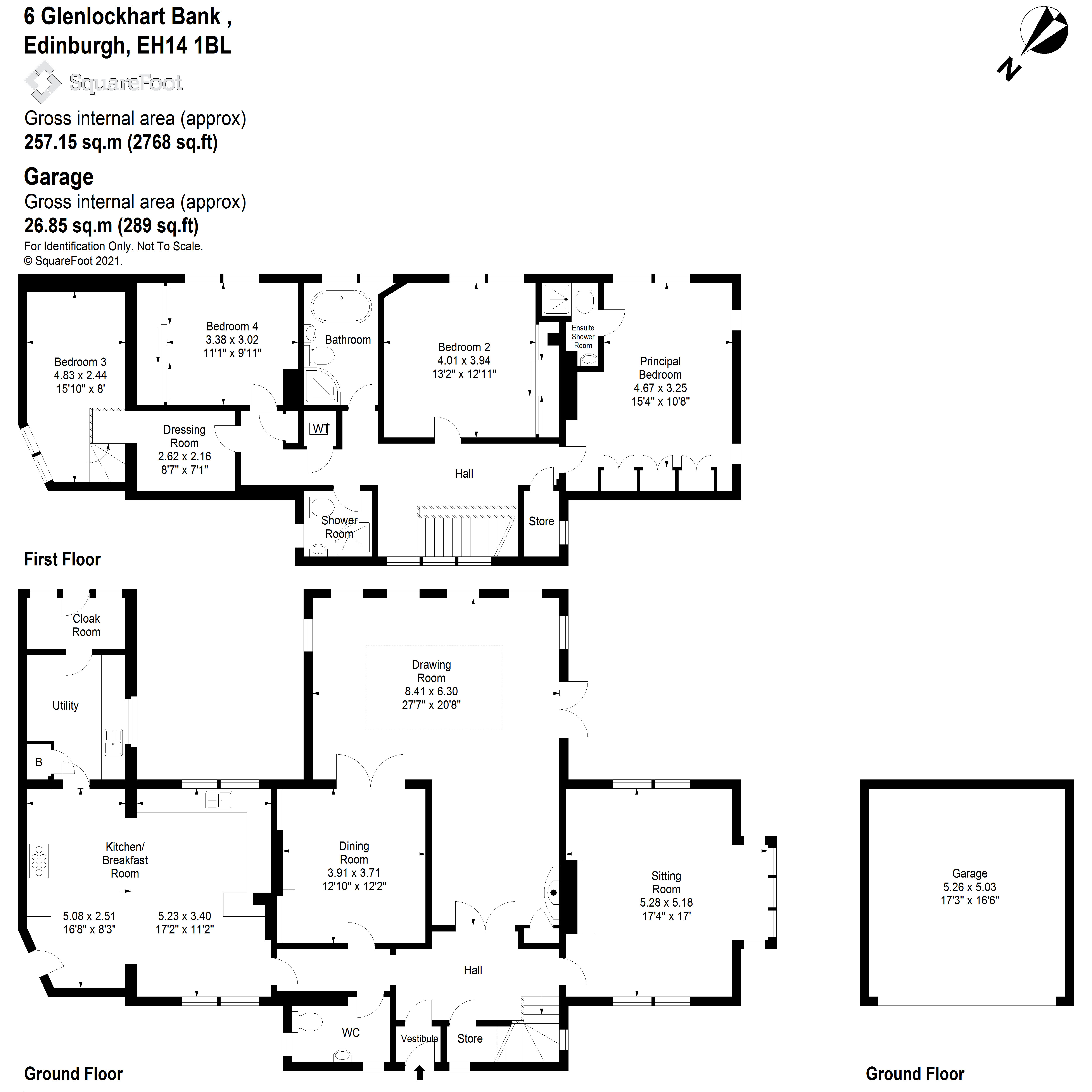 6, Glenlockhart Bank, Edinburgh floorplan