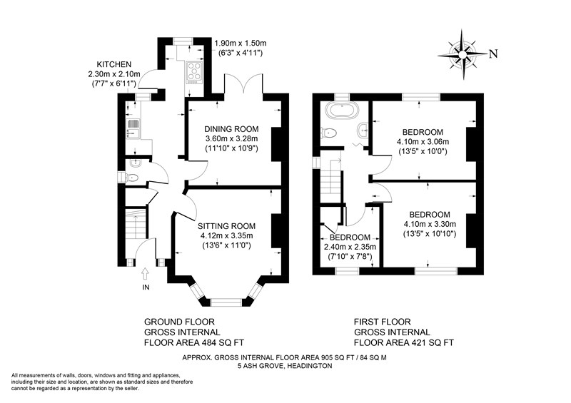 3 Bedrooms Semi-detached house to rent in Ash Grove, Headington, Oxford OX3