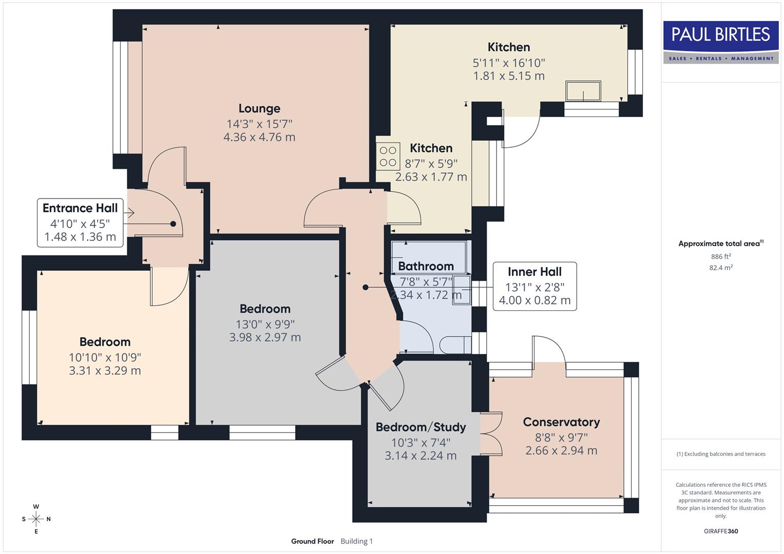 4, Porlock Road, Trafford floorplan