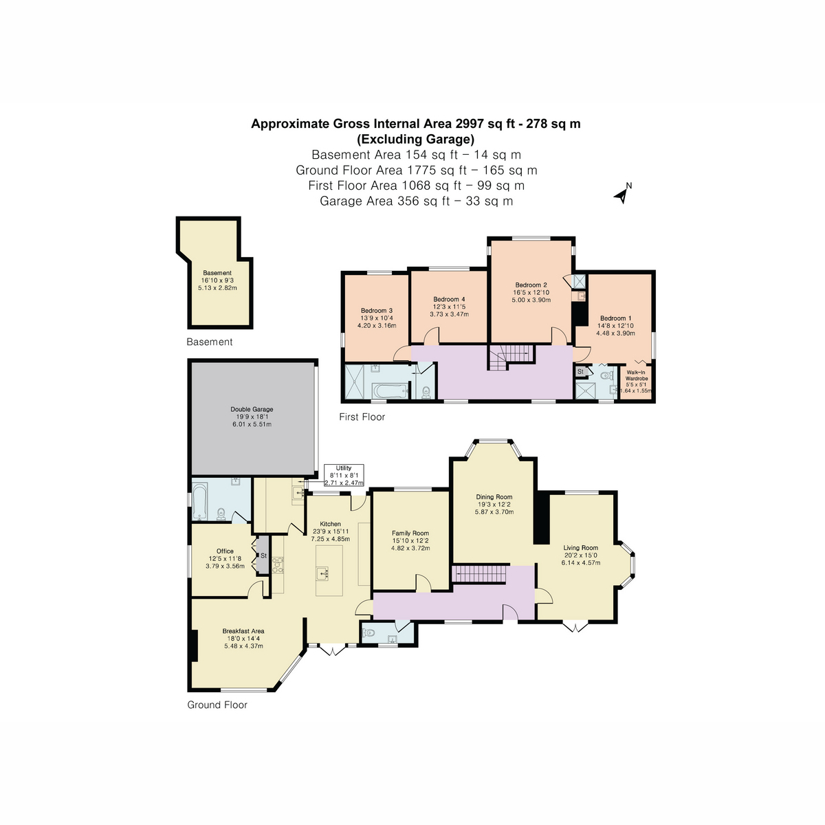 Beech Cottage, Burgh Heath Road, Epsom floorplan