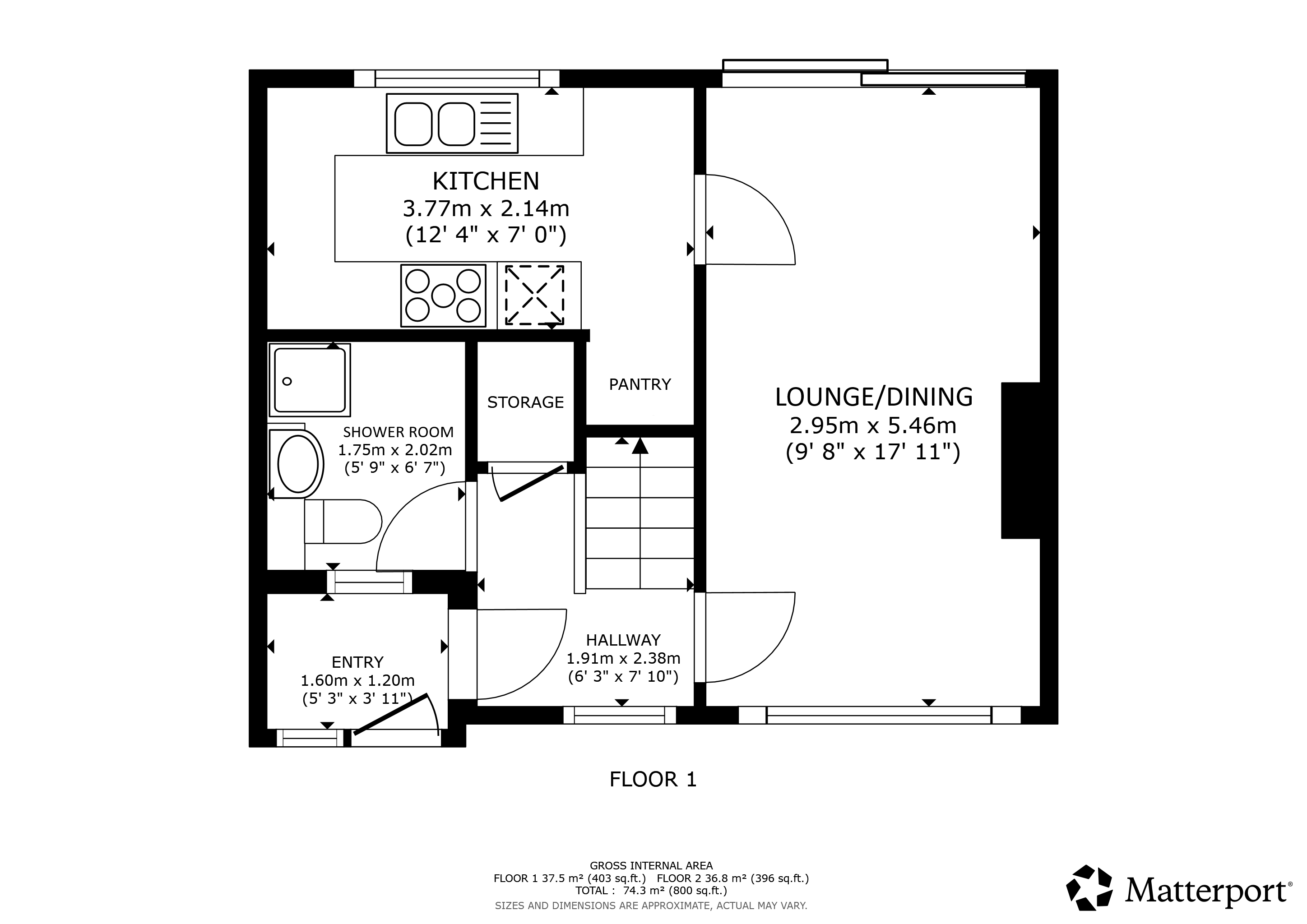 7, Quarry Park, Inveraray floorplan