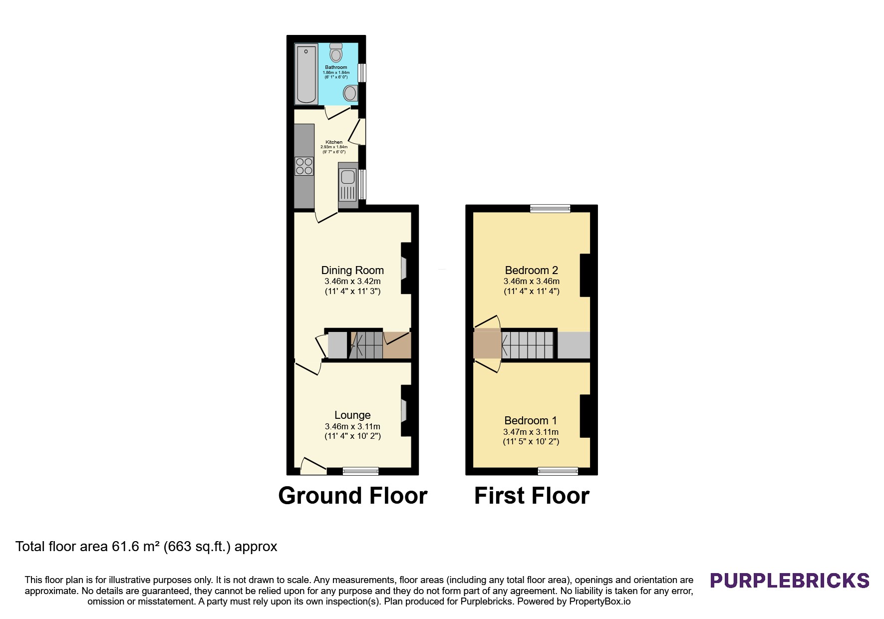 16, Riley Street South, Stoke-on-Trent floorplan
