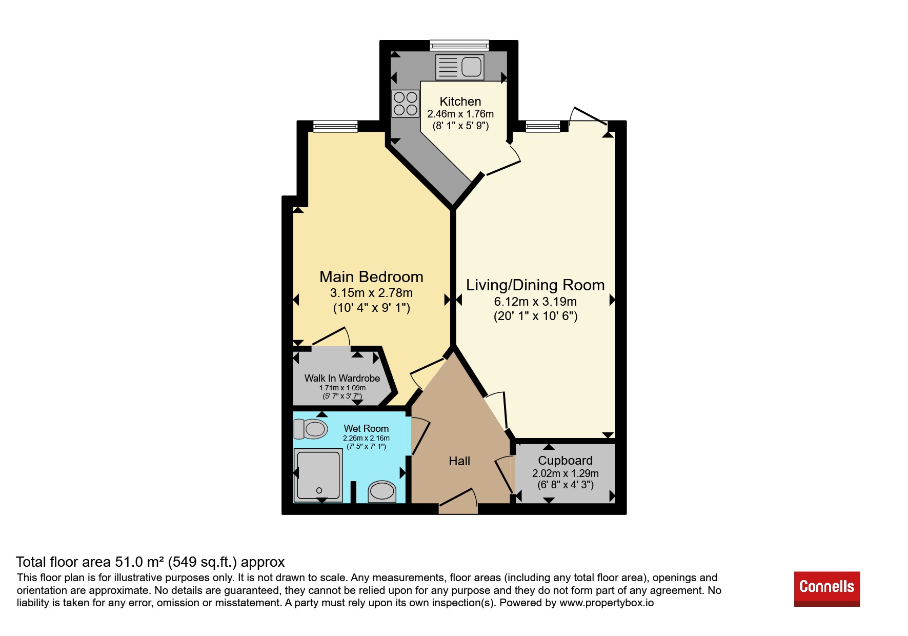 Stowe Place, 14, Rotten Row, Lichfield floorplan