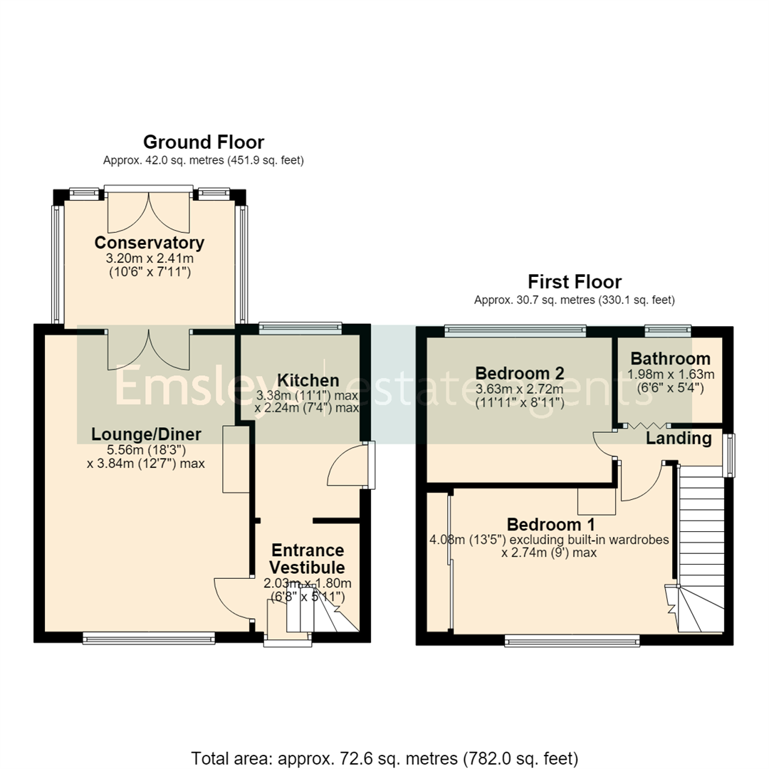 44, St. Aidans Road, Leeds floorplan