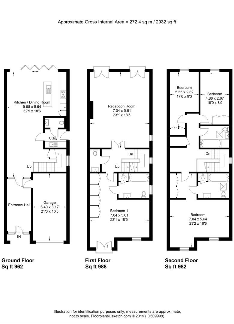 4 Bedrooms Semi-detached house to rent in Cavendish Road, St. Georges Hill, Weybridge KT13