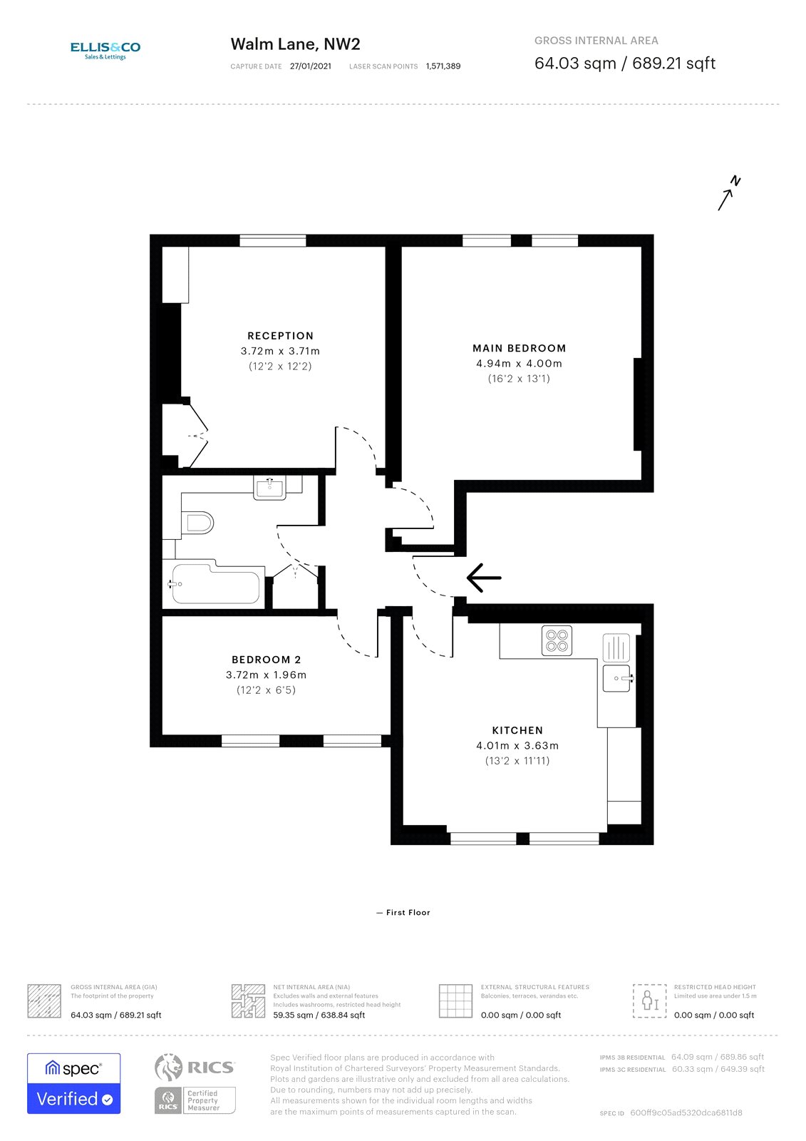 Walm Lane, Willesden Green floorplan