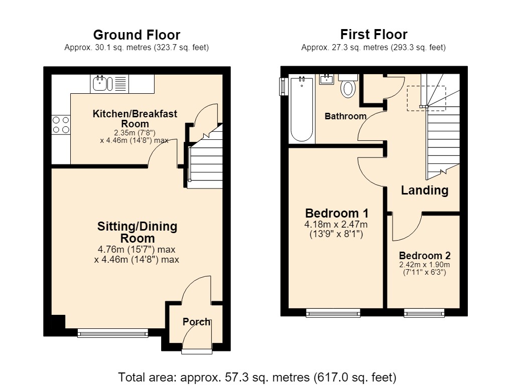 3 Victoria Mews, Victoria Road, Somerset floorplan