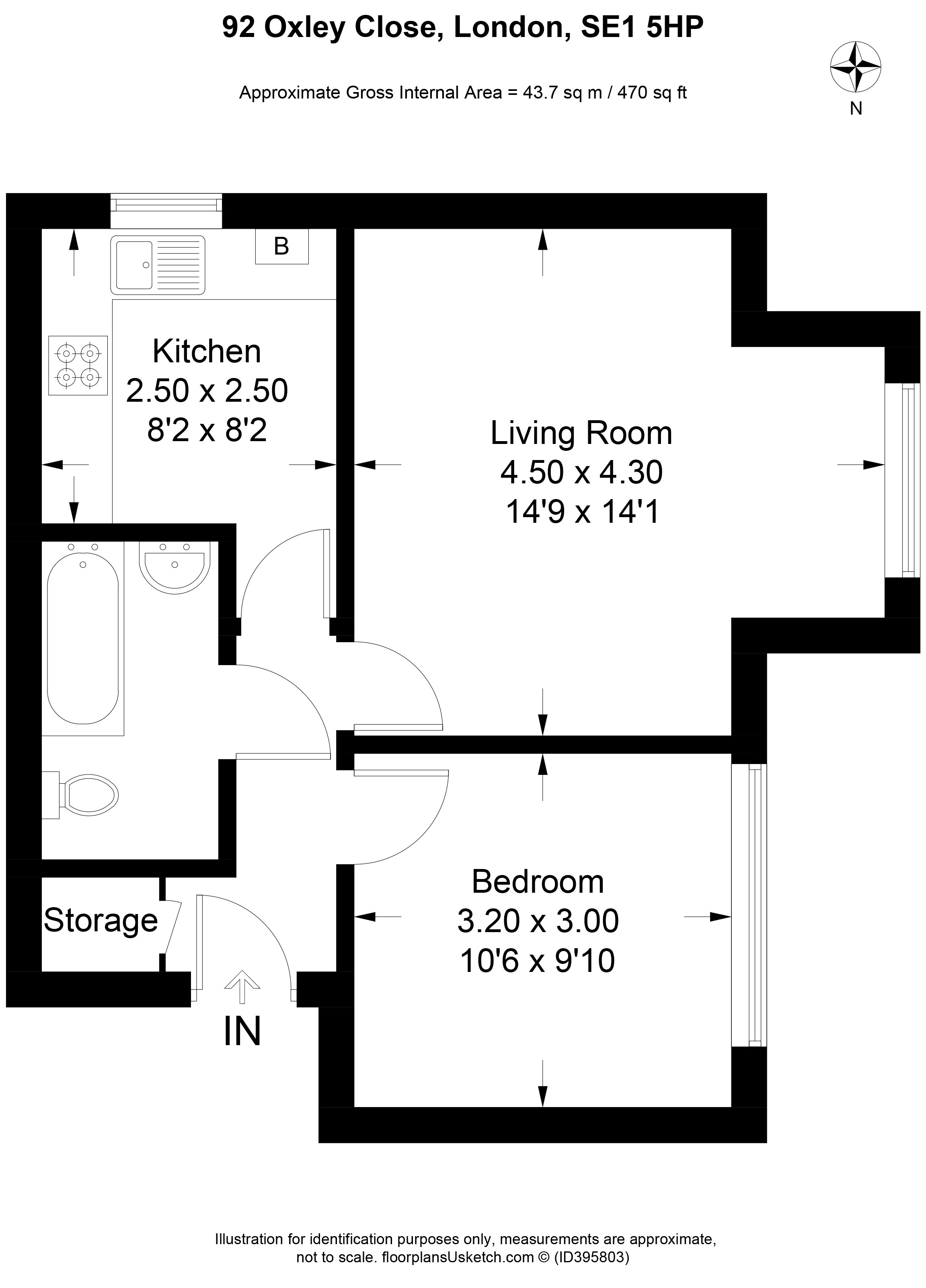 2 Bedrooms Flat to rent in Oxley Close, Old Kent Road SE1