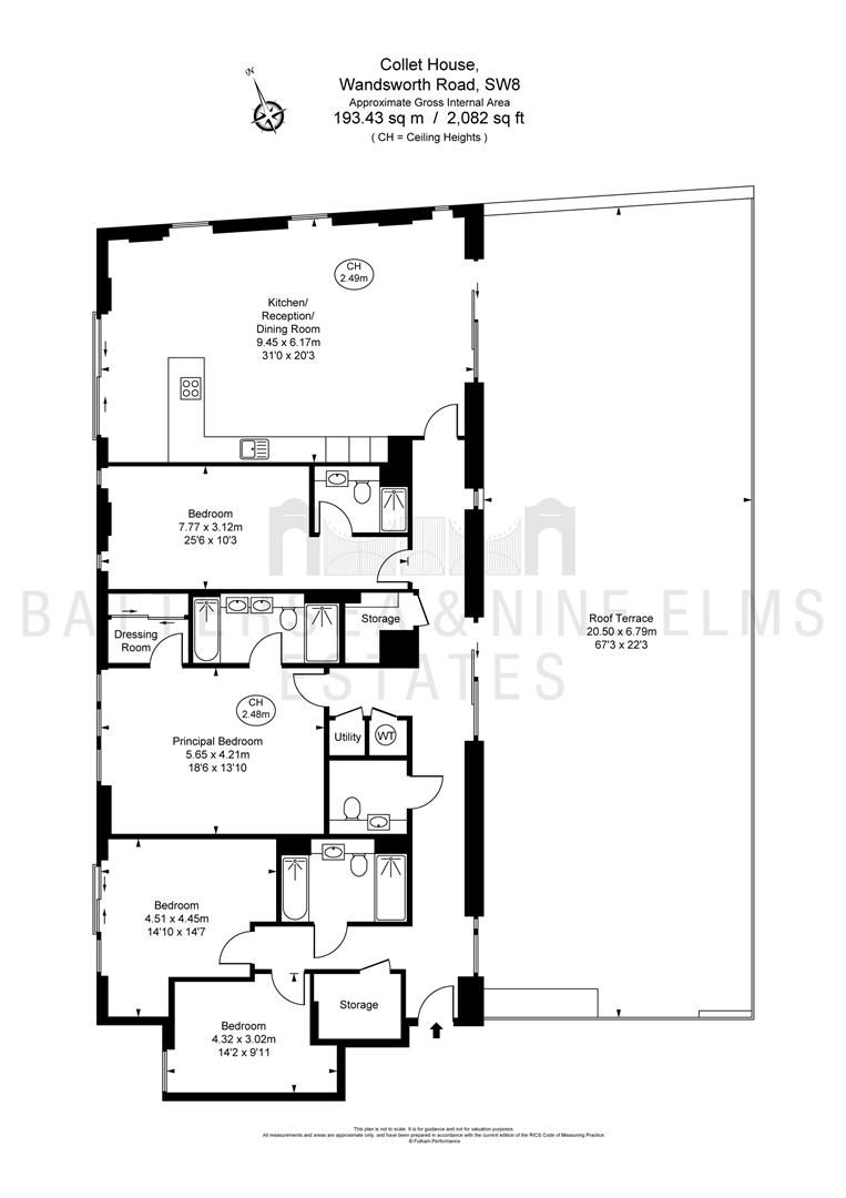 Collet House, London floorplan