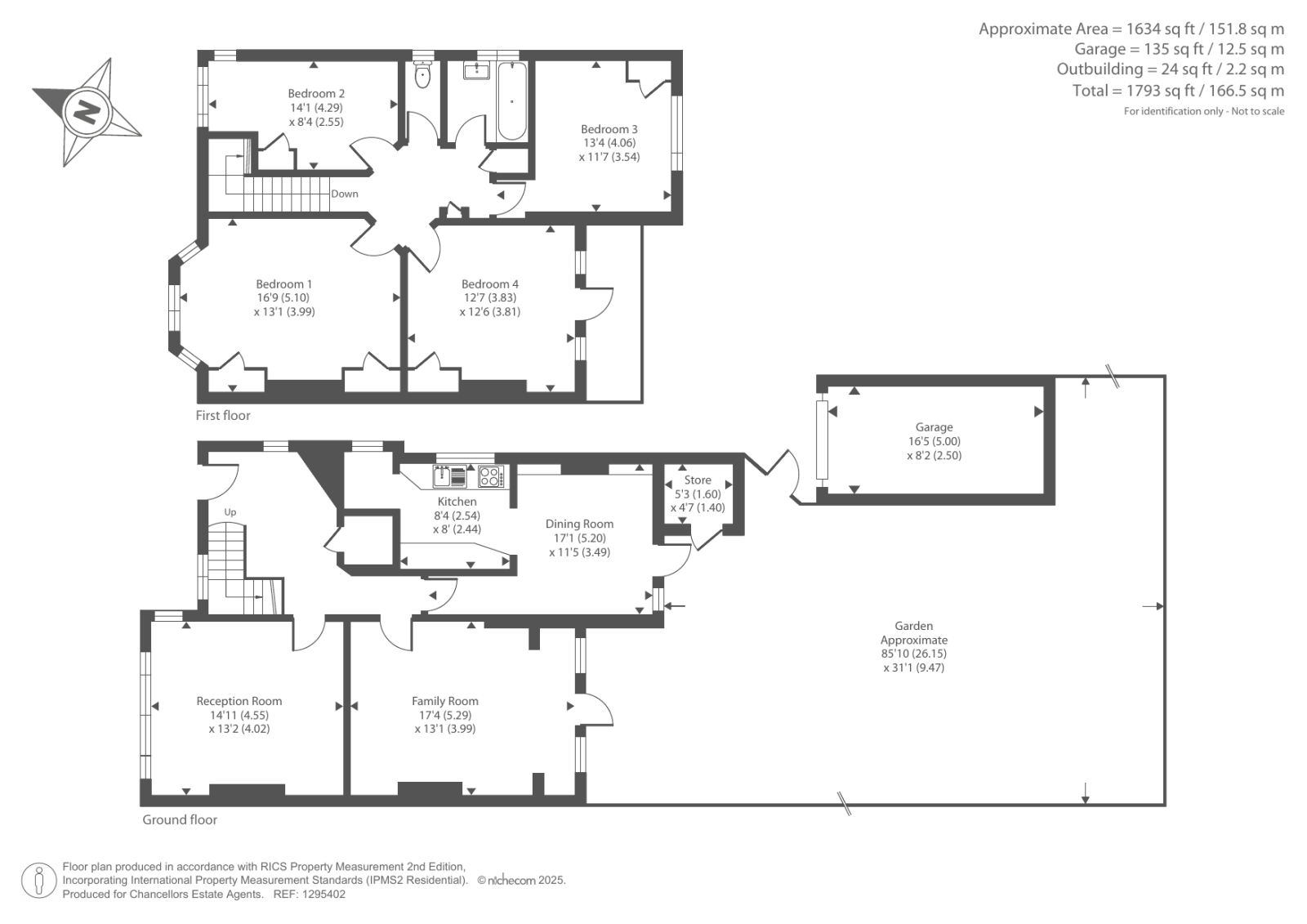 15, Lyndhurst Avenue, London floorplan