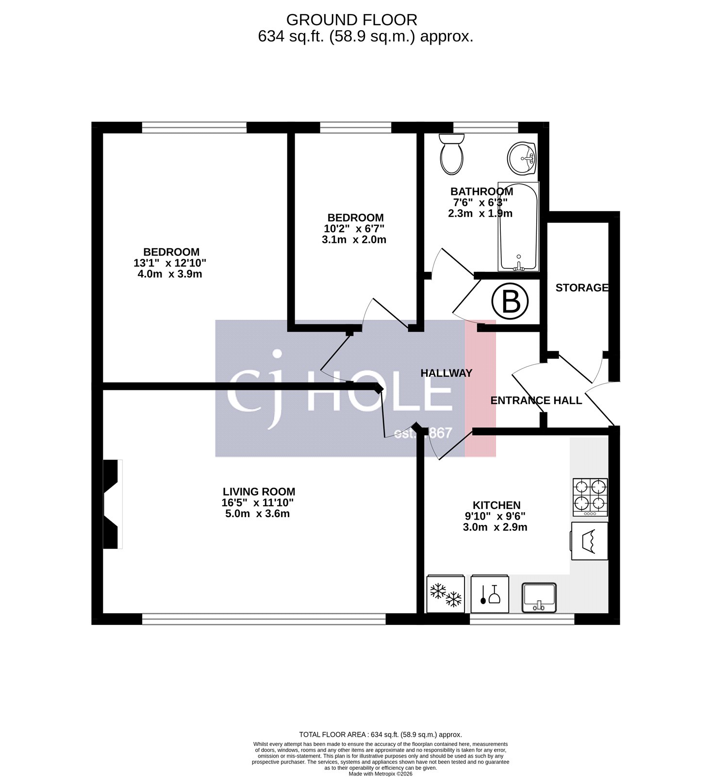 15, Westover Rise, Bristol floorplan