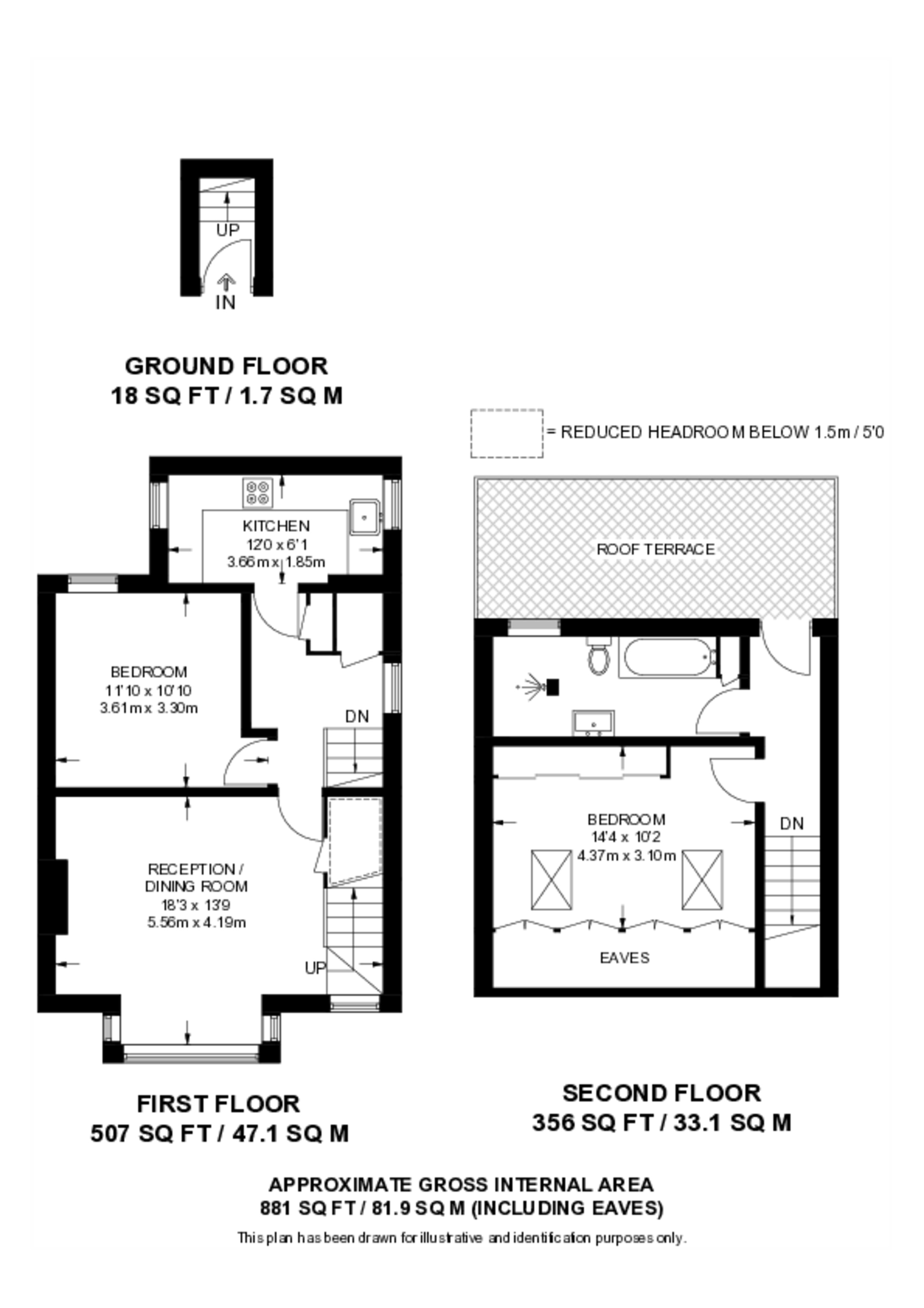 Clarendon Road, Colliers Wood floorplan