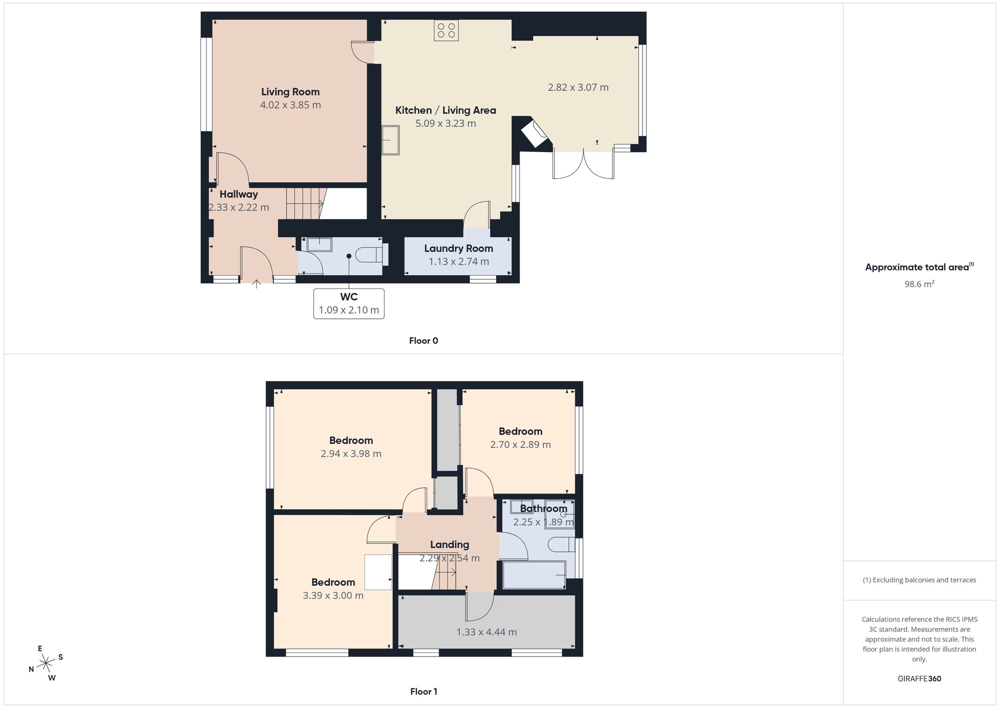 14 Fennel Grove, South Shields floorplan