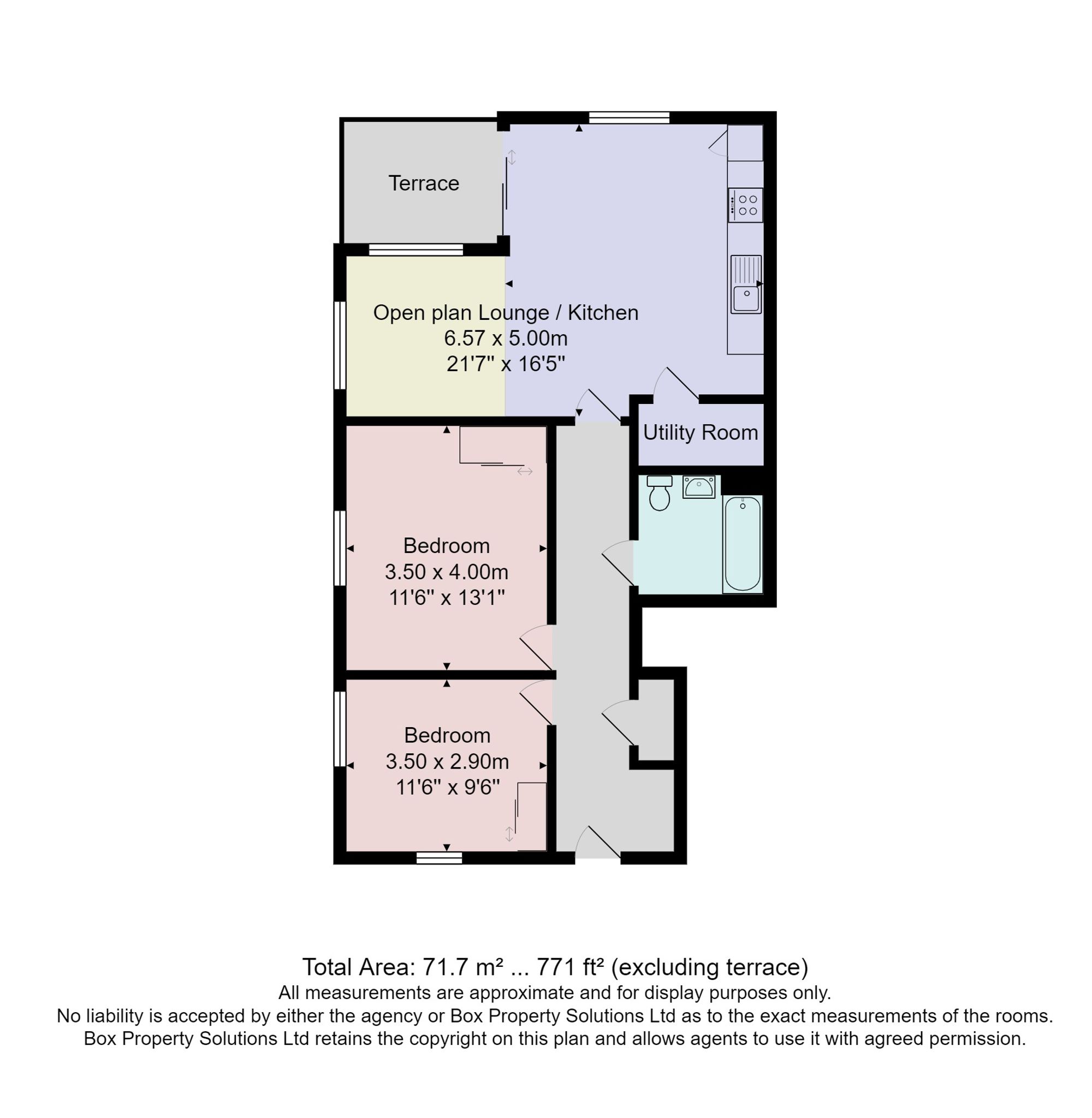 Flat 1 18 Langsett Grove, Harrogate, Harrogate floorplan