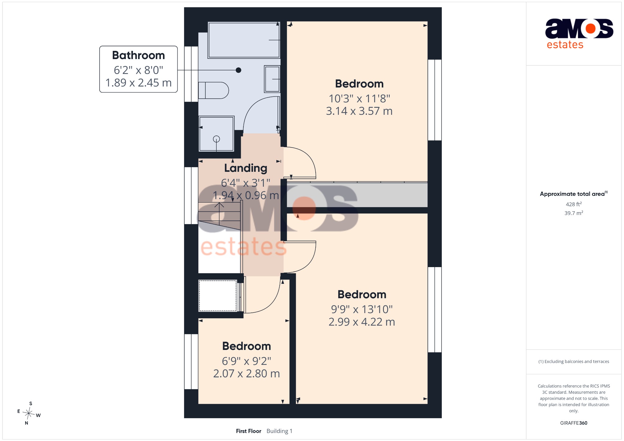 1 Westminster Drive, Hockley, Essex floorplan