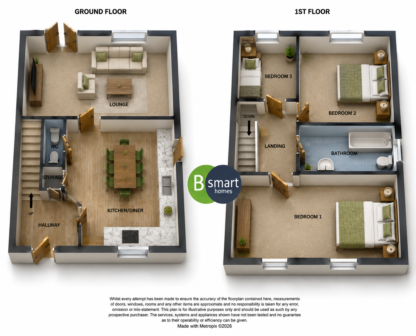 86, Park Road, Rotherham floorplan