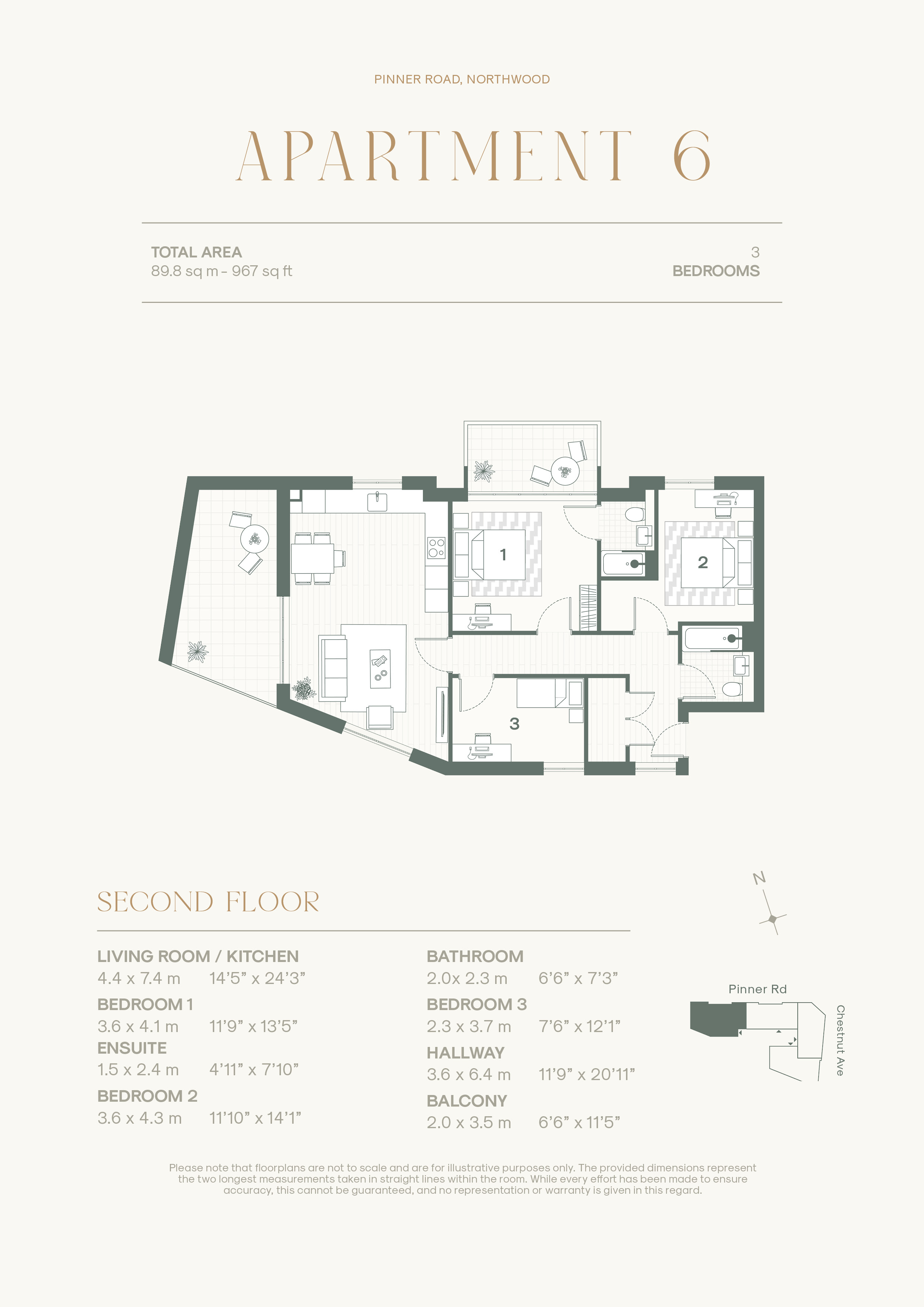 Athena Apartments, Plot 6 Athena Apartments Pinner Road, Northwood floorplan
