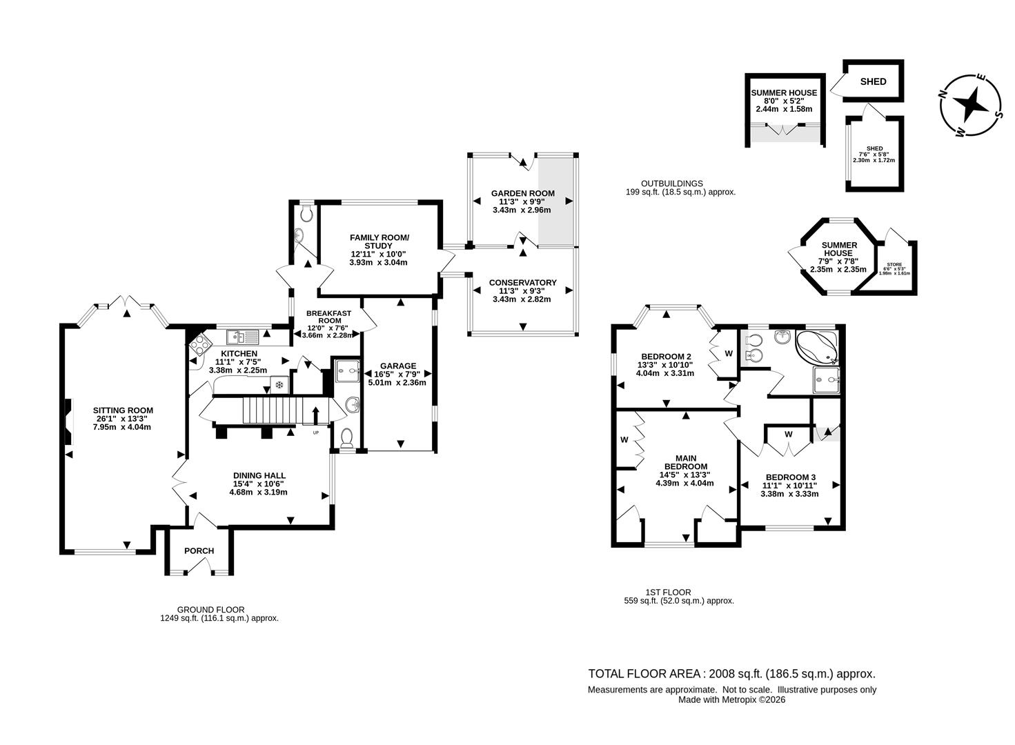 50, Tadorne Road, Tadworth floorplan
