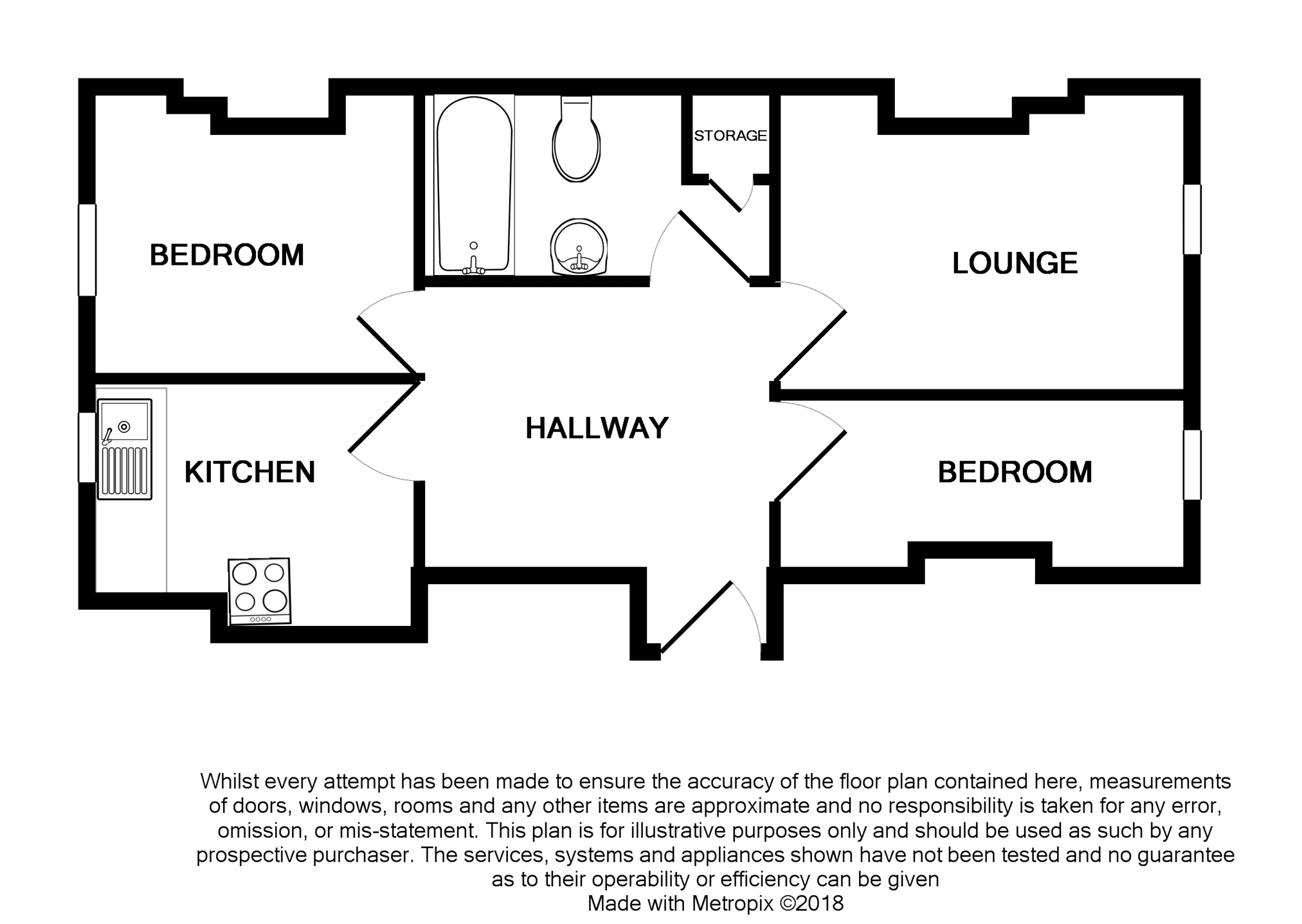 2 Bedrooms Flat to rent in 105 Elgin Avenue, London W9