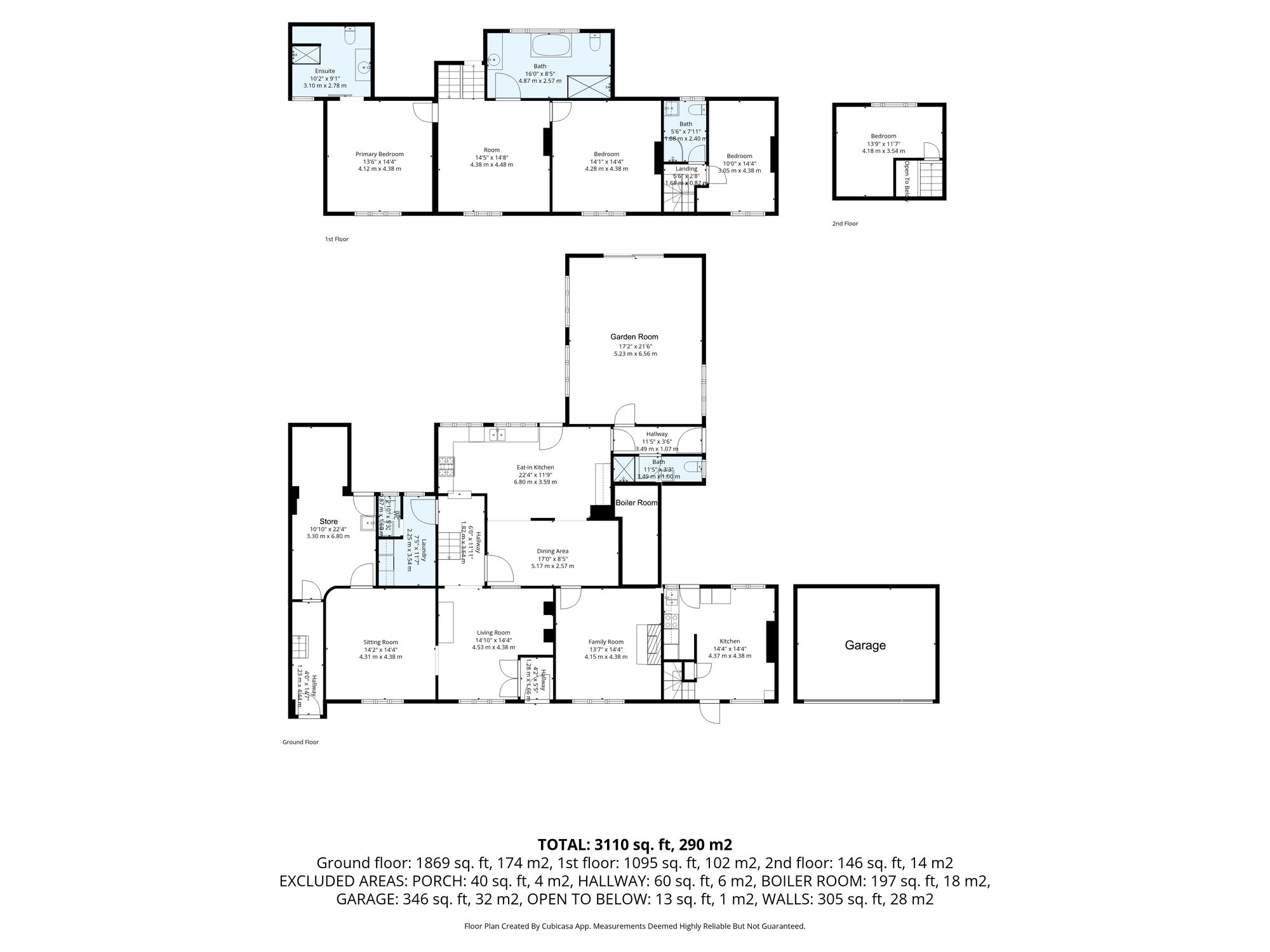 20 Main Street, Leicester floorplan