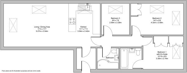 3 Bedrooms Flat for sale in Kenilworth Hall, Bridge St, Kenilworth CV8