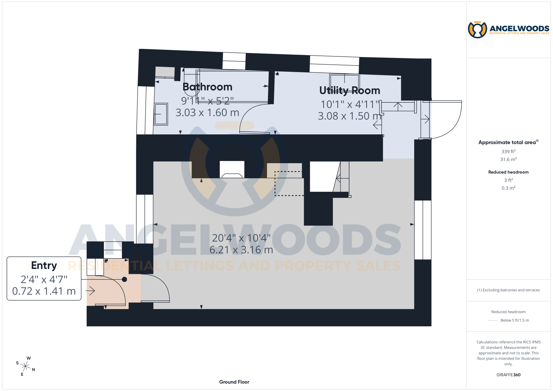 199 Manor Road, Pontypool floorplan