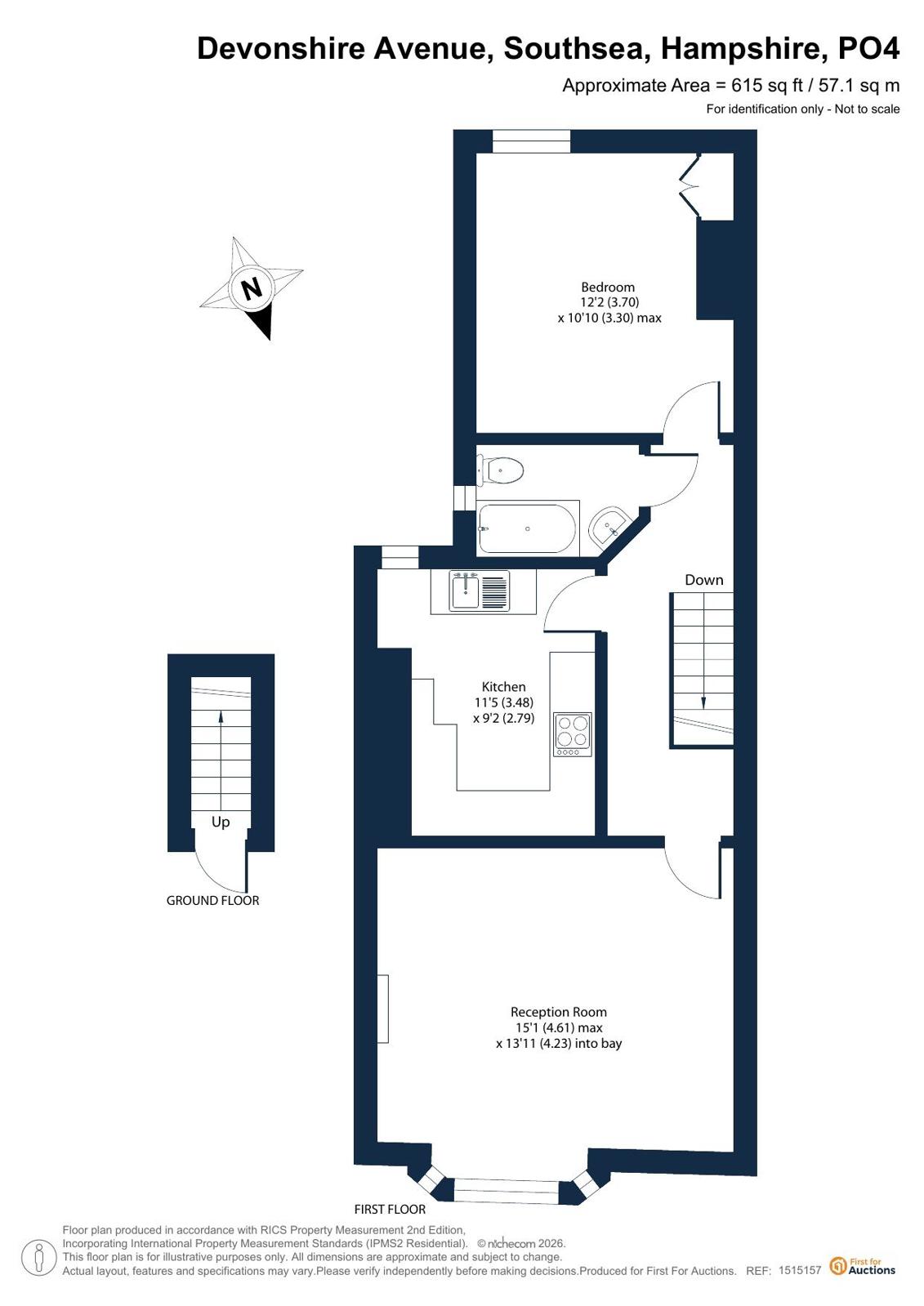 Devonshire Avenue, Hampshire floorplan