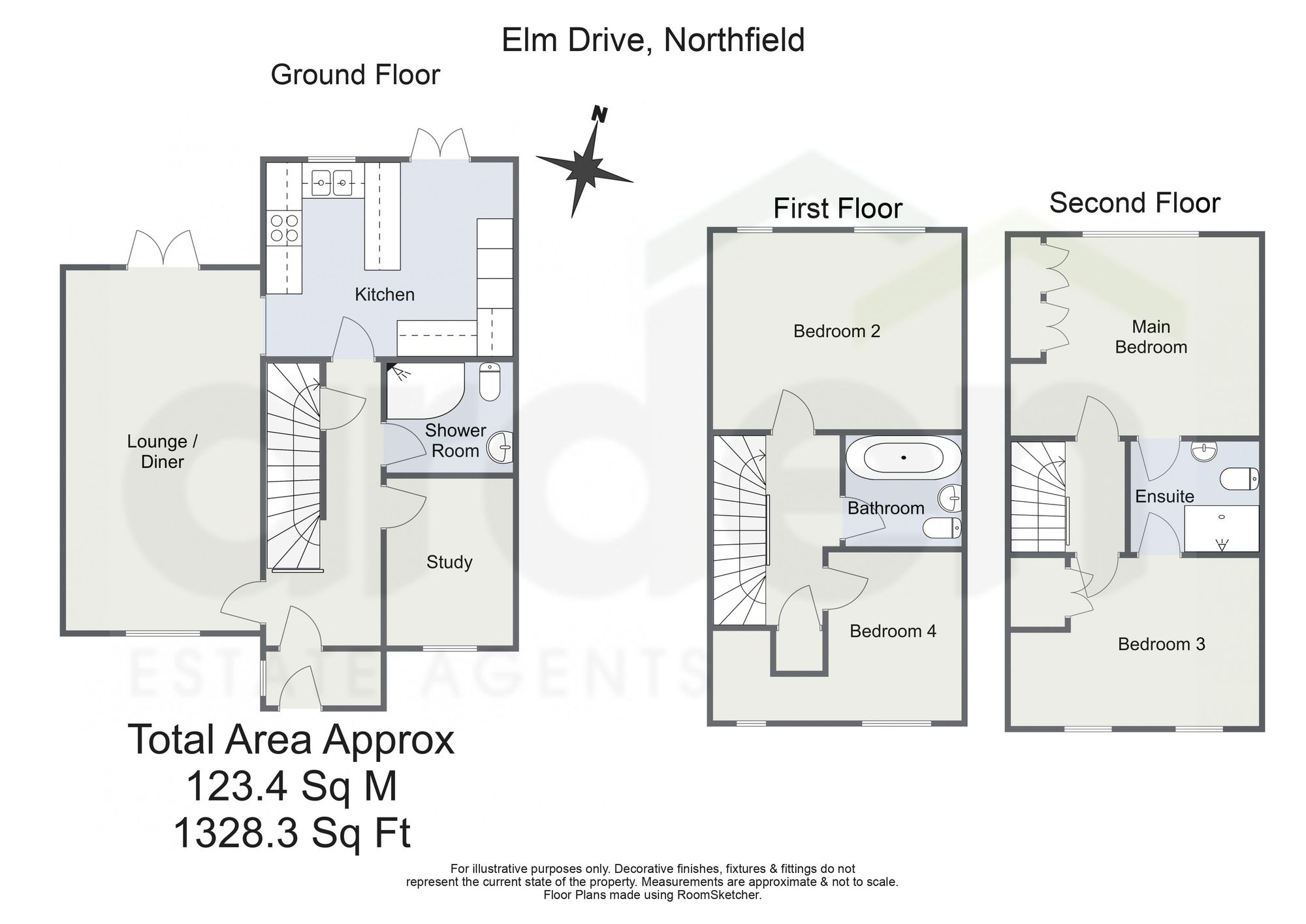 6, ELM DRIVE, BIRMINGHAM floorplan