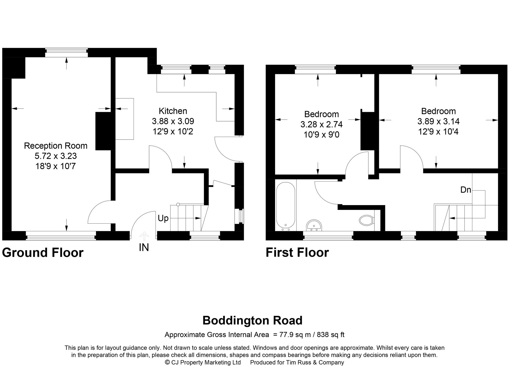 14 Boddington Road, Aylesbury floorplan