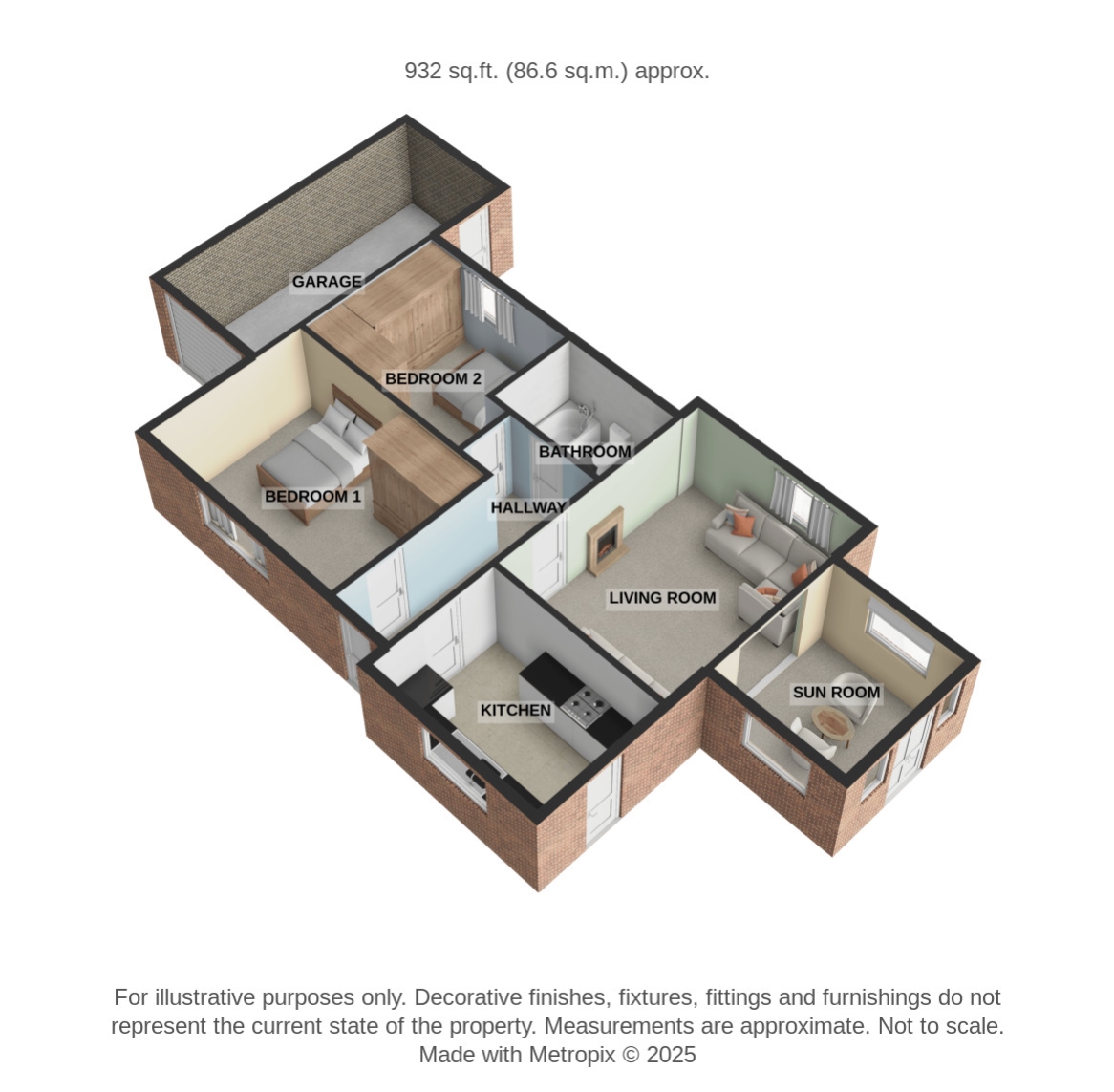 2, Reeders Croft Chilwell, Beeston, Nottingham floorplan