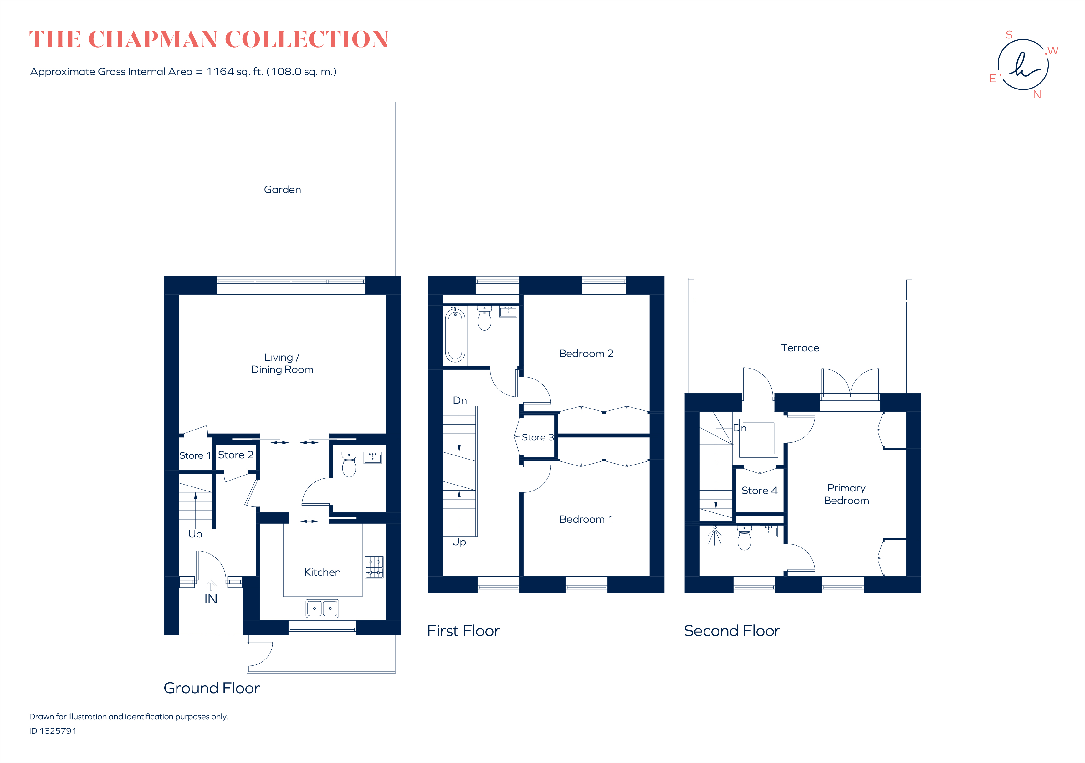 House 1, The Chapman Collection, London floorplan