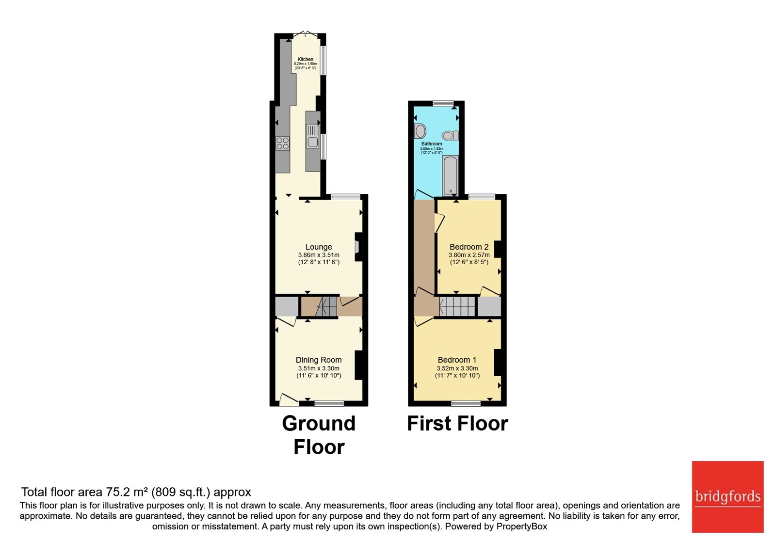 16, Alma Street, Staffordshire floorplan