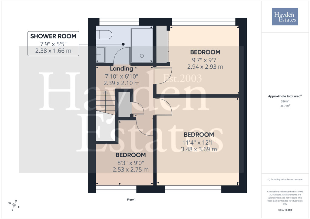 18, Severn Way, BEWDLEY floorplan