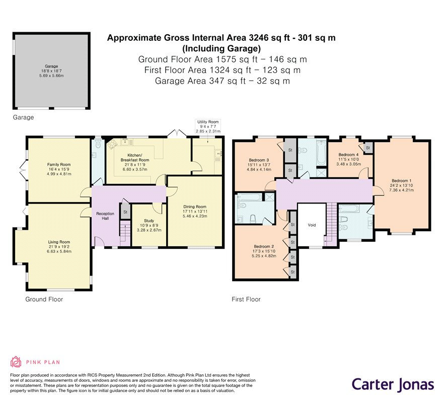 Orchard House,, The Lee, Buckinghamshire floorplan