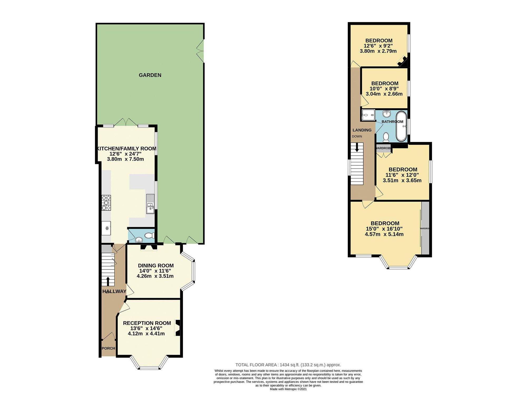 59 Fairfield Road, Kingston Upon Thames floorplan