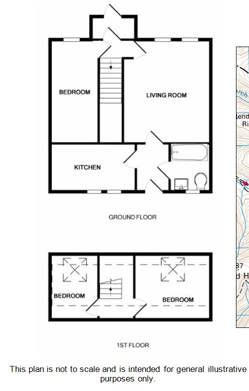 1 Bedrooms Cottage for sale in Meadowfoot, Wanlockhead ML12