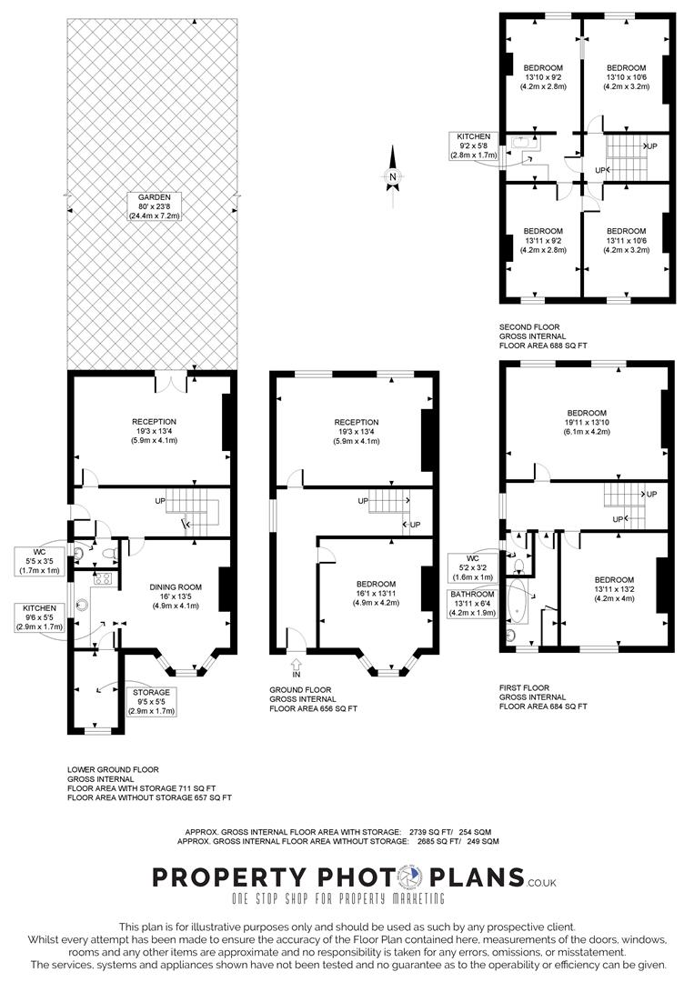 121, The Grove, Ealing floorplan