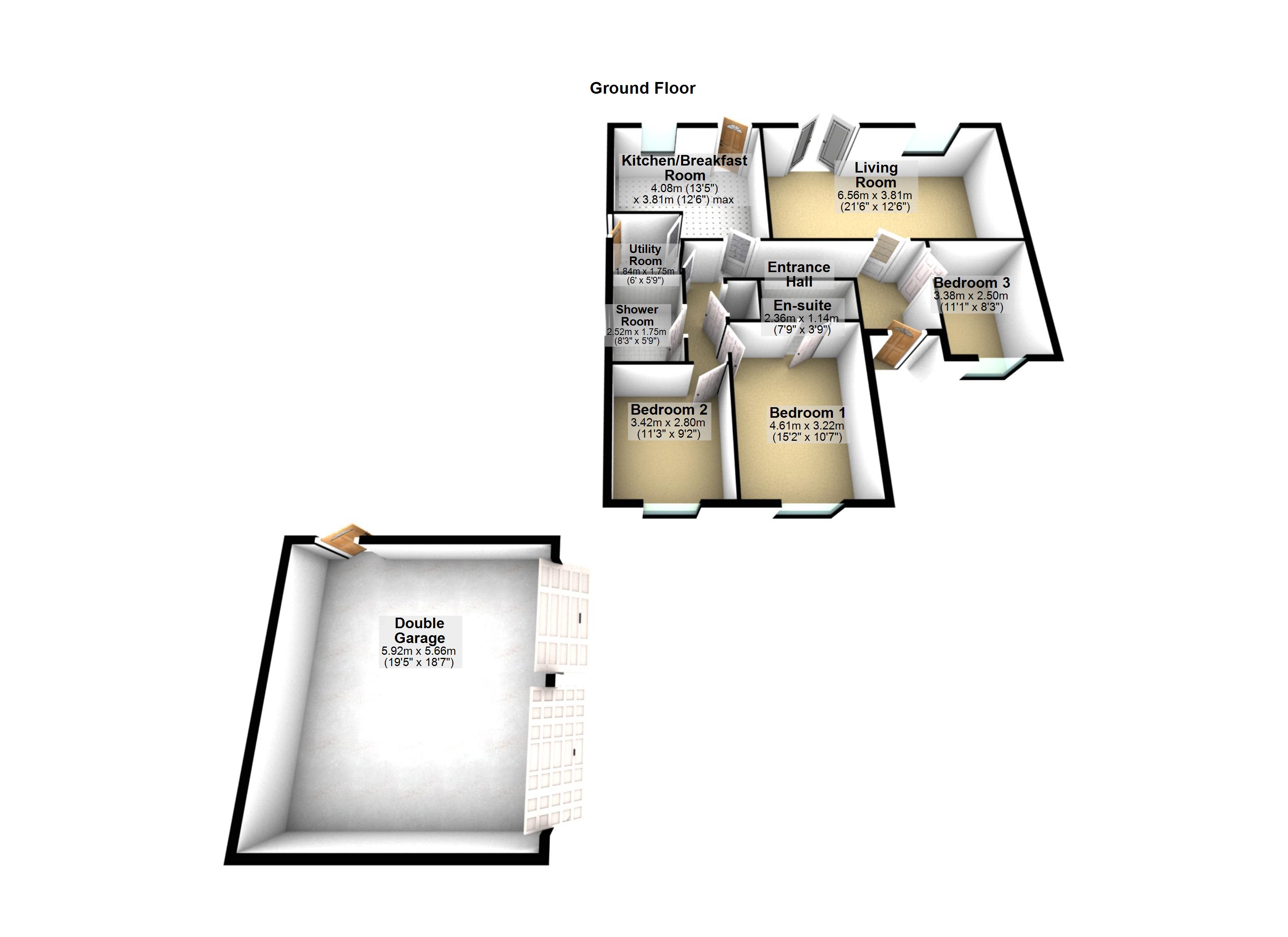 Brambles,, Kates Lane, Suffolk floorplan