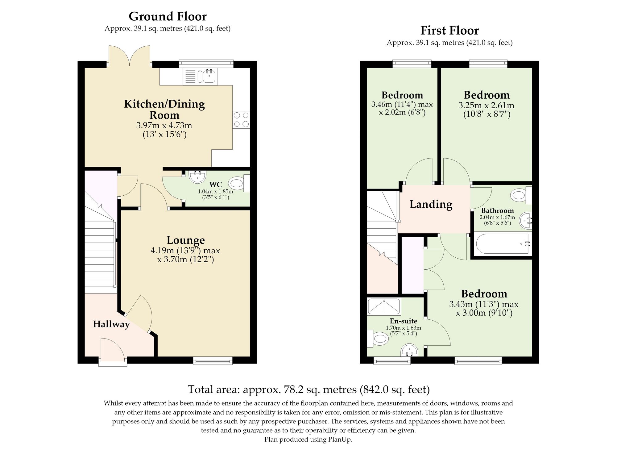 16 Meadowsweet Mews, Norwich floorplan