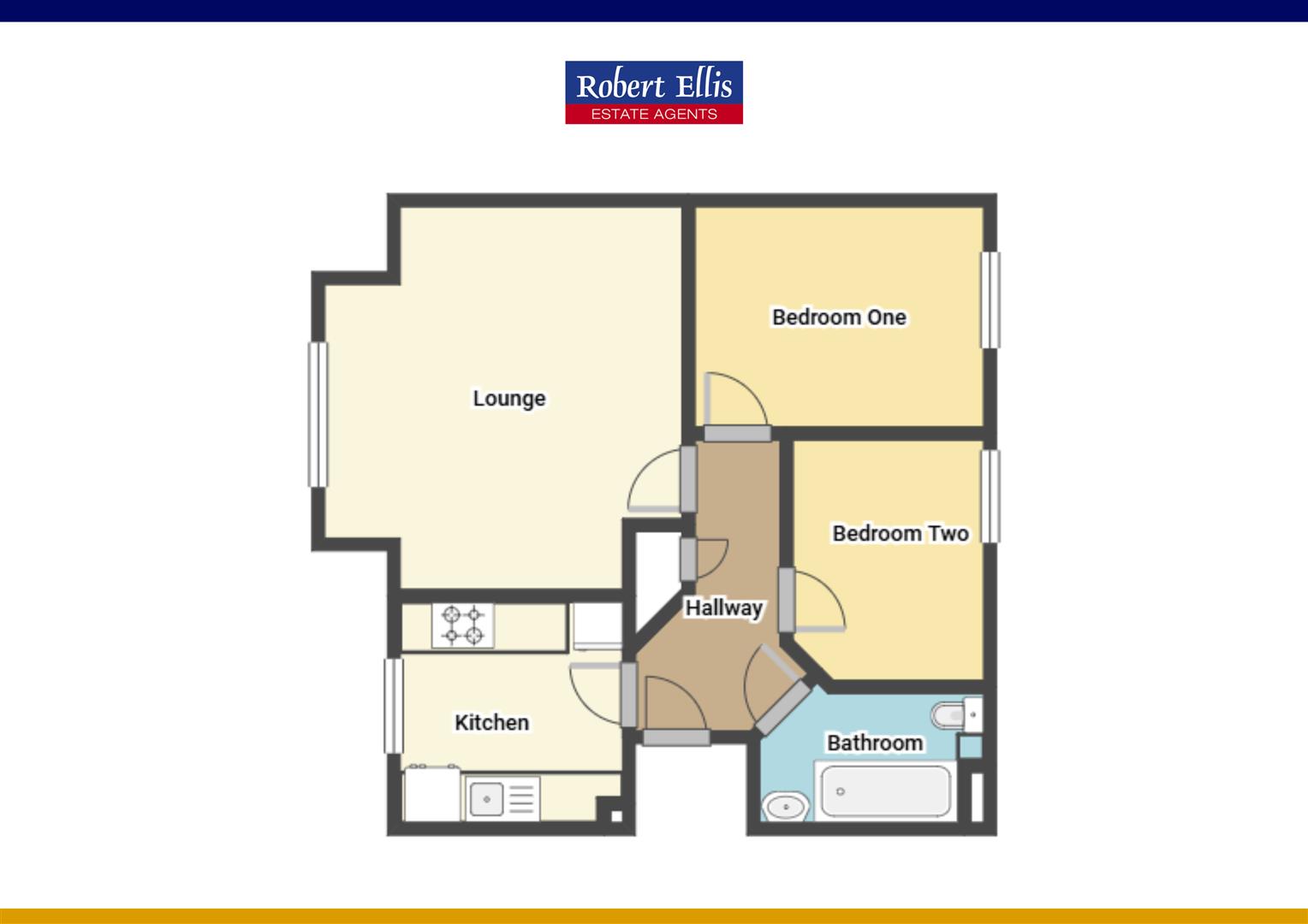 Flat 1, Seymour Court,, Raleigh Street, Nottingham floorplan