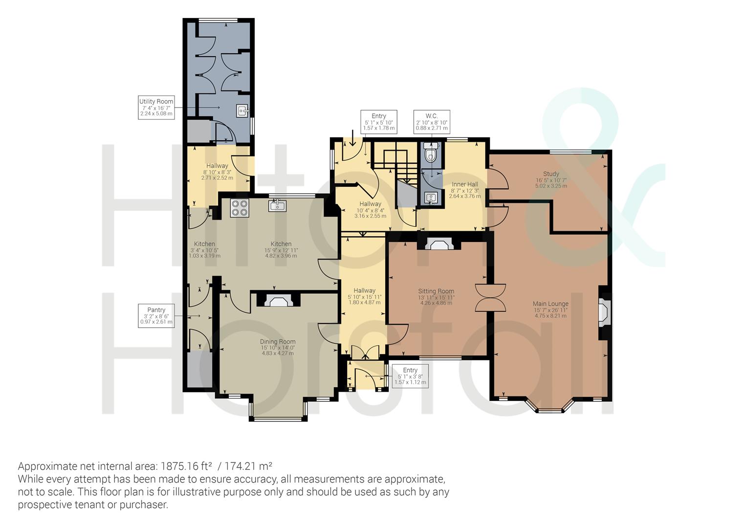 Robin Hill, 149, Wheatley Lane Road, Barrowford floorplan