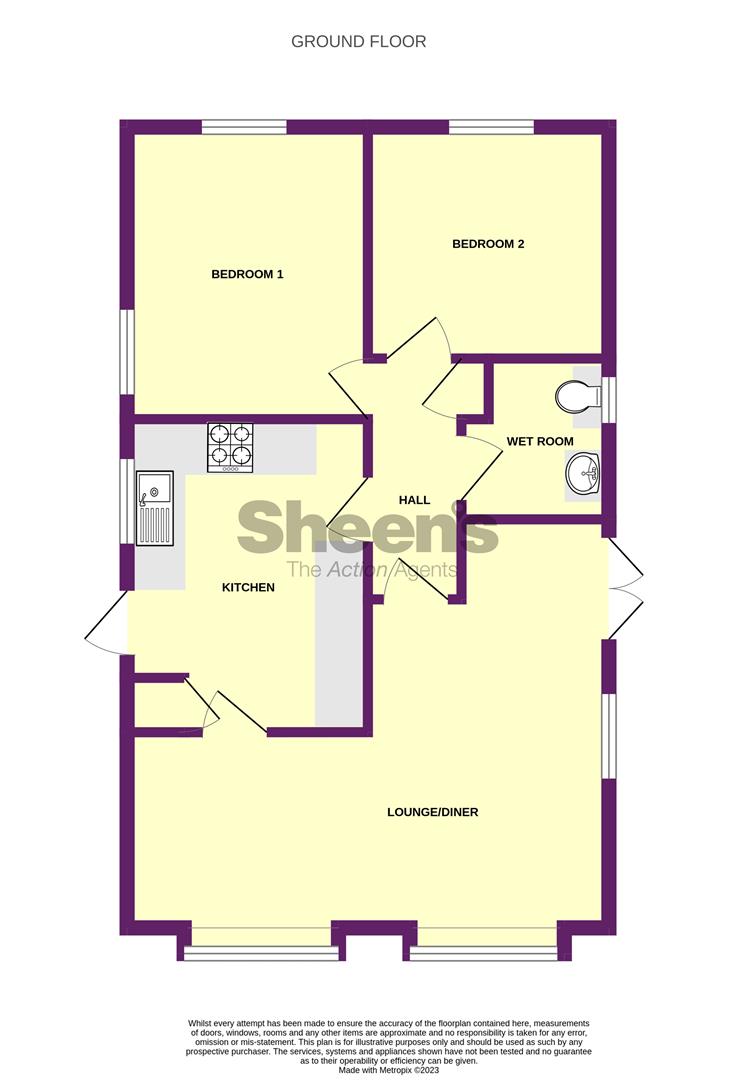 7, The Spinney, Sacketts Grove, Clacton-on-sea floorplan
