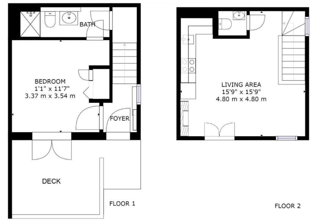55 Courtyard F, Una St Ives, Laity Lane, St. Ives floorplan